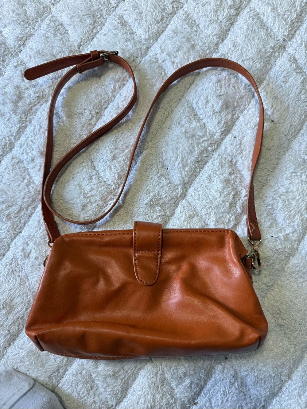 Boutique Classic Brown Crossbody Shoulder Bag